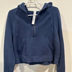 Scuba Oversized Half-Zip Hoodie